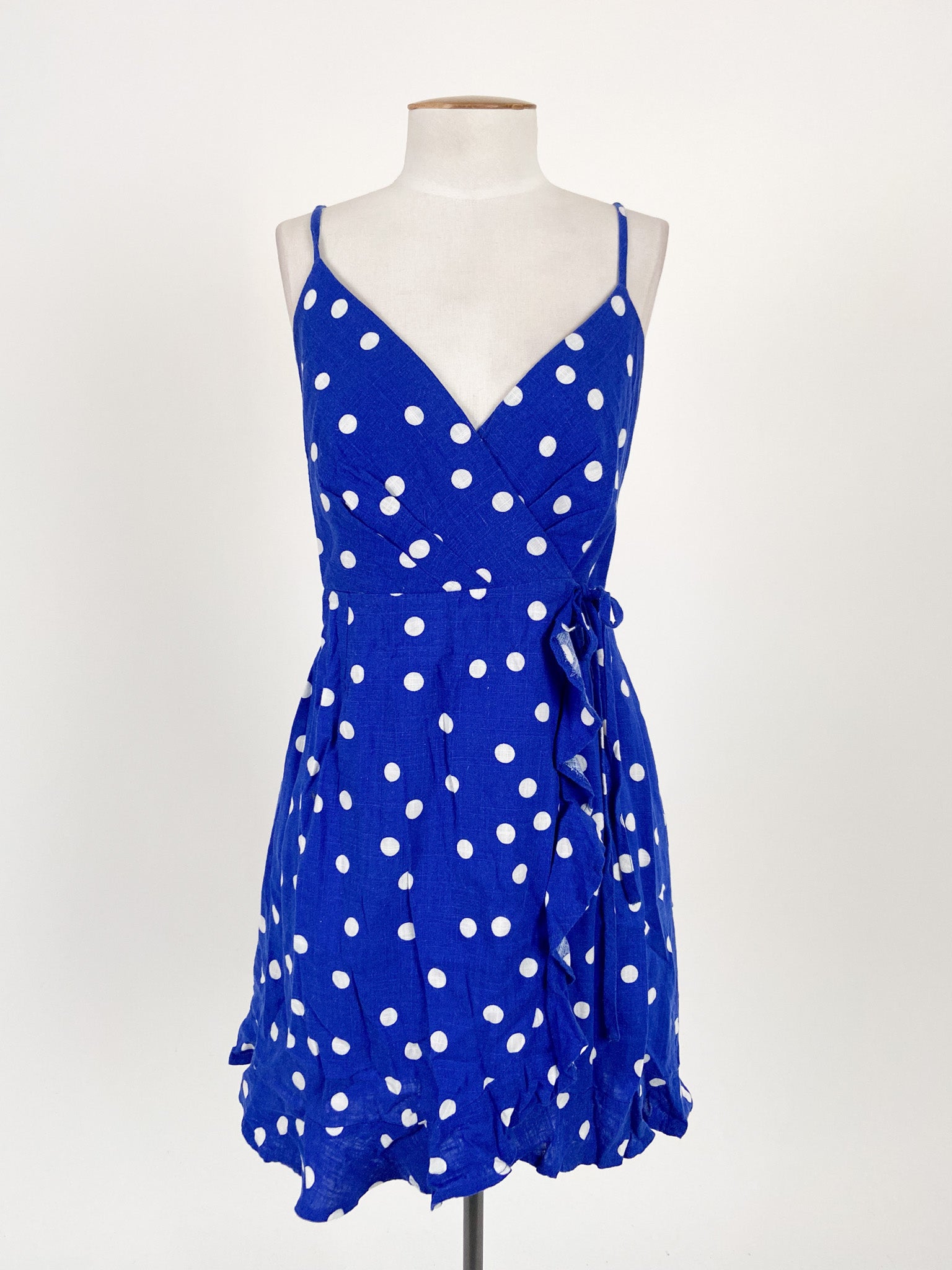 Dotti Blue Casual Cocktail Dress Size 6 Again