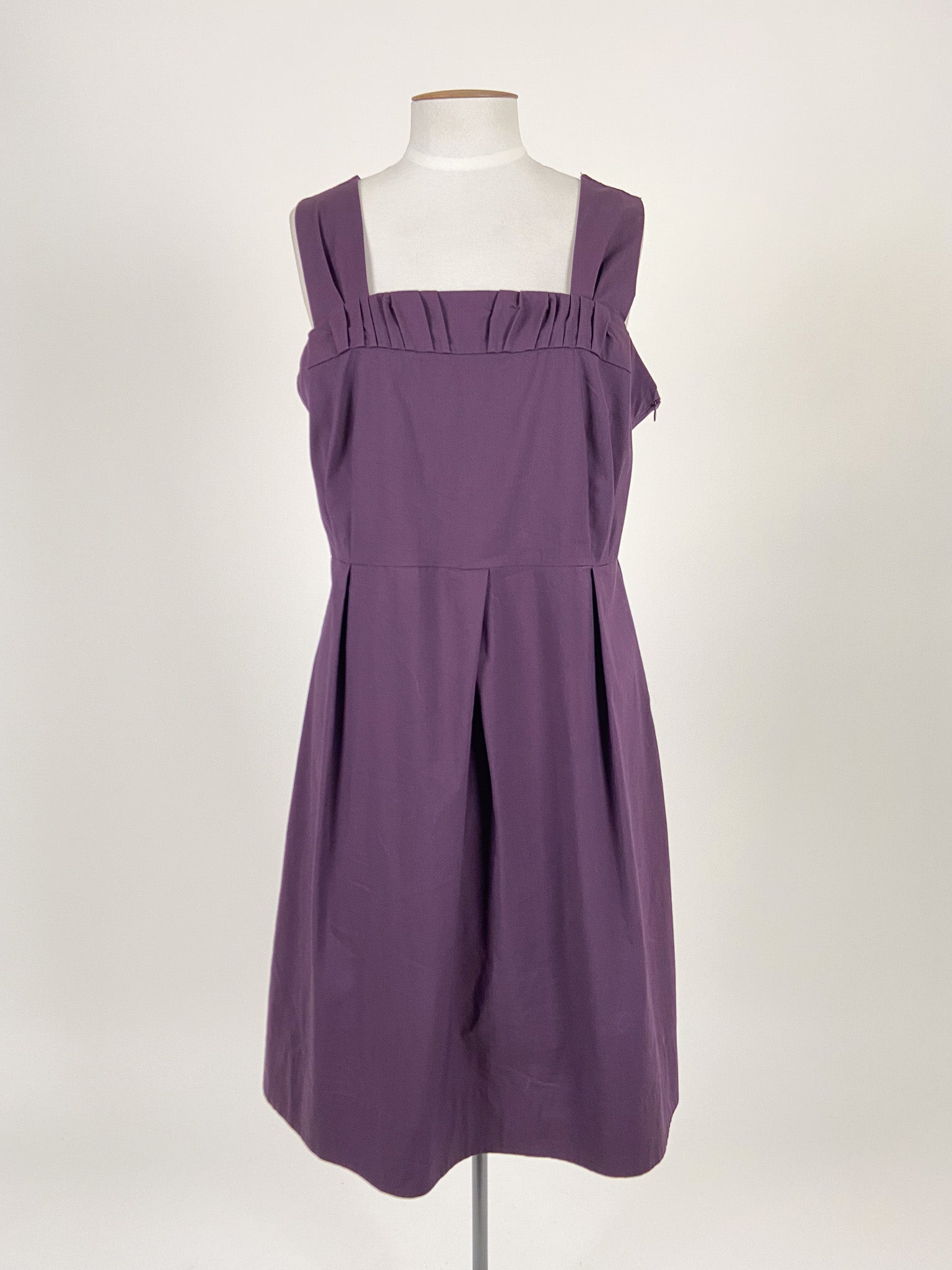 Purple dress store size 16