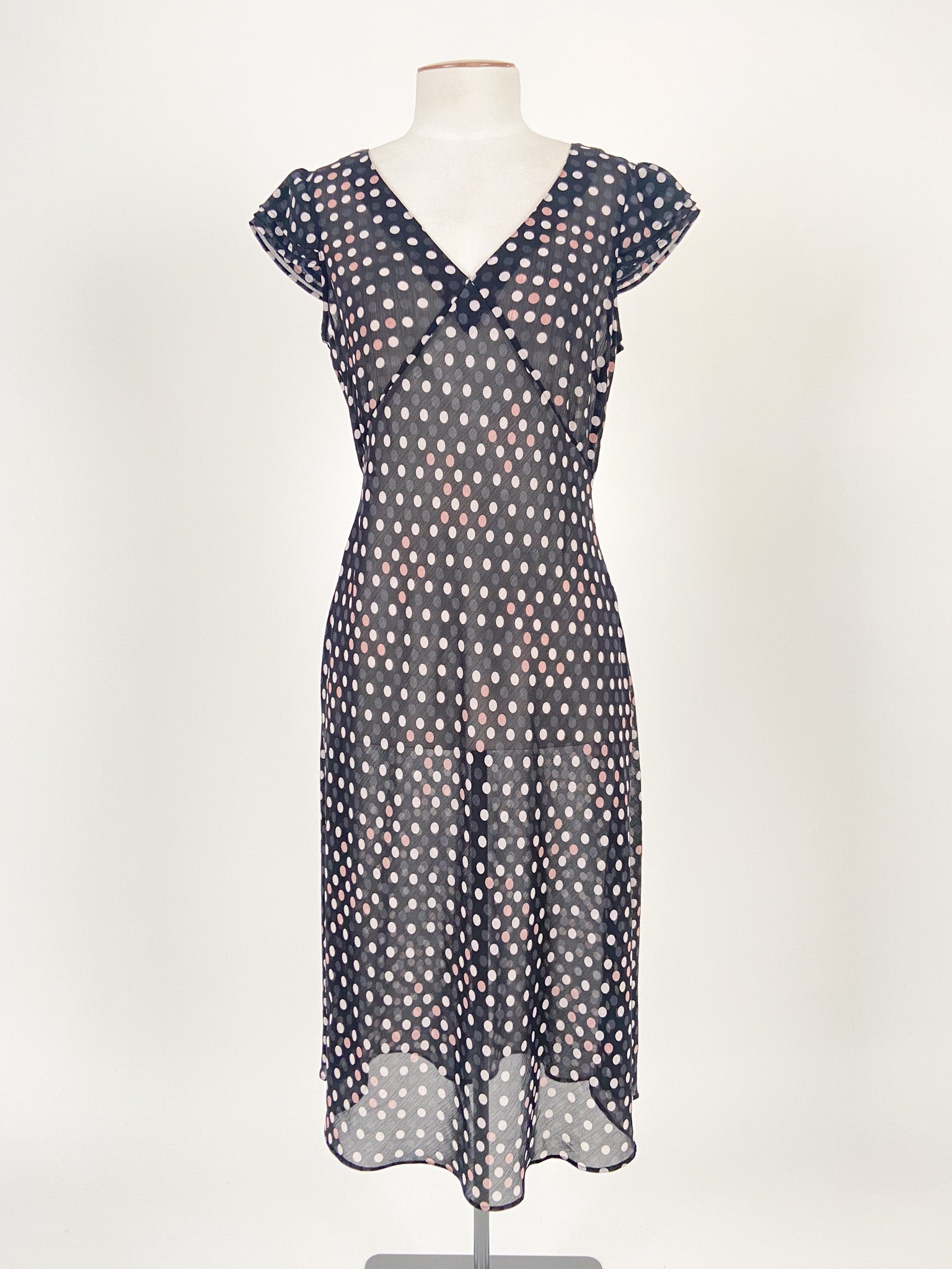 Jigsaw polka deals dot dress