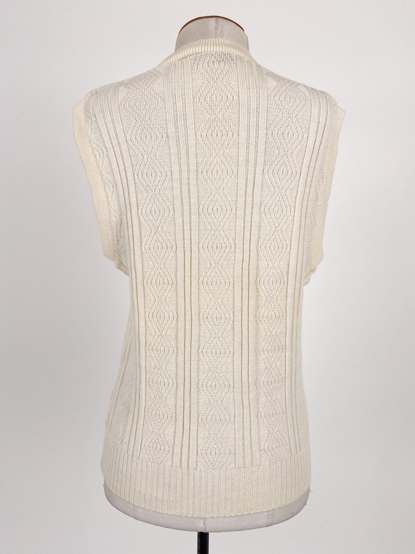 Manawatu | White Casual Top | Size M