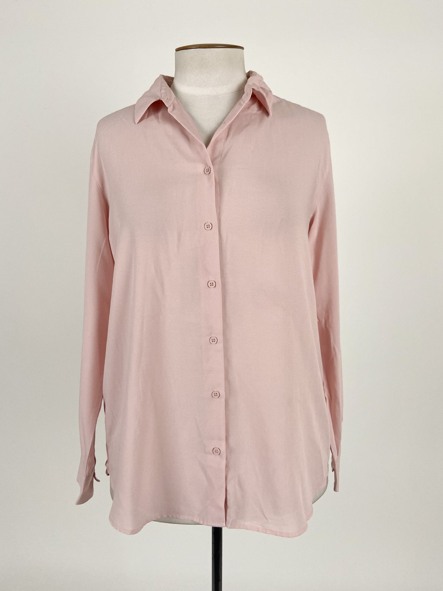 Uniqlo | Pink Workwear Top | Size M