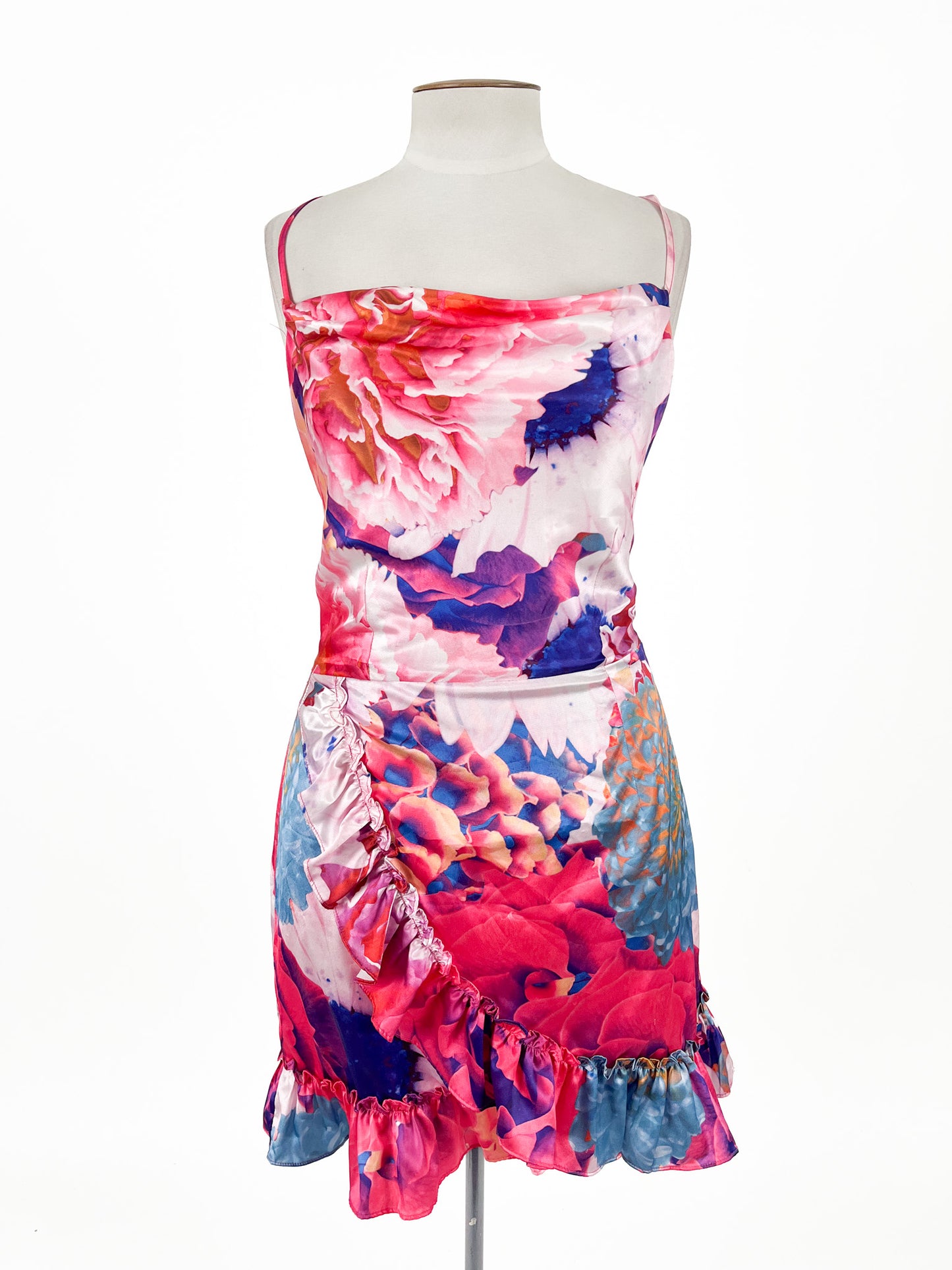 Pia | Multicoloured Cocktail Dress | Size L