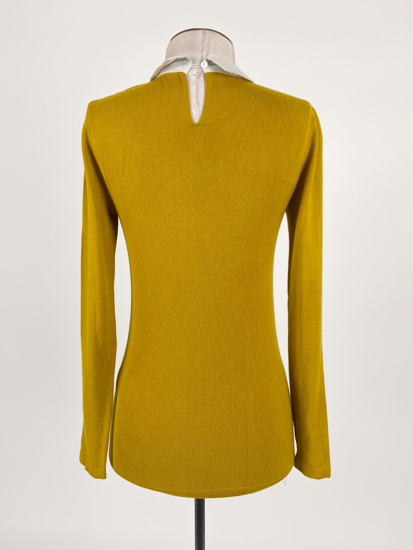 Warehouse | Yellow Workwear Jumper | Size 8