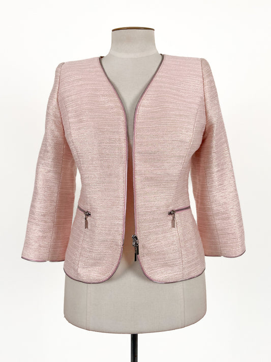 Adrienne Winkelmann | Pink Cocktail/Workwear Jacket | Size 10