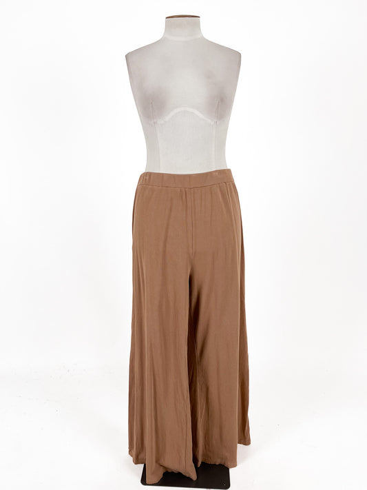 Showpo | Beige Wide leg Pants | Size 20