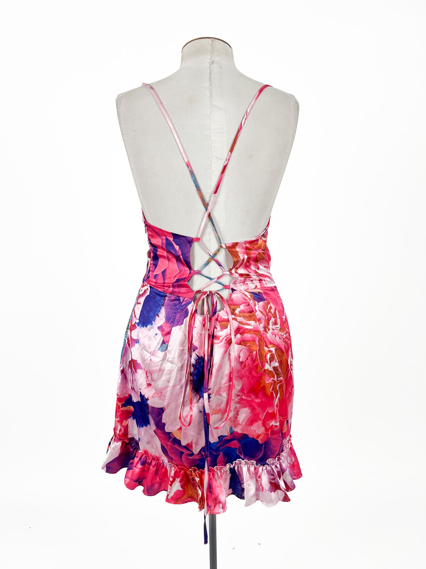 Pia | Multicoloured Cocktail Dress | Size L