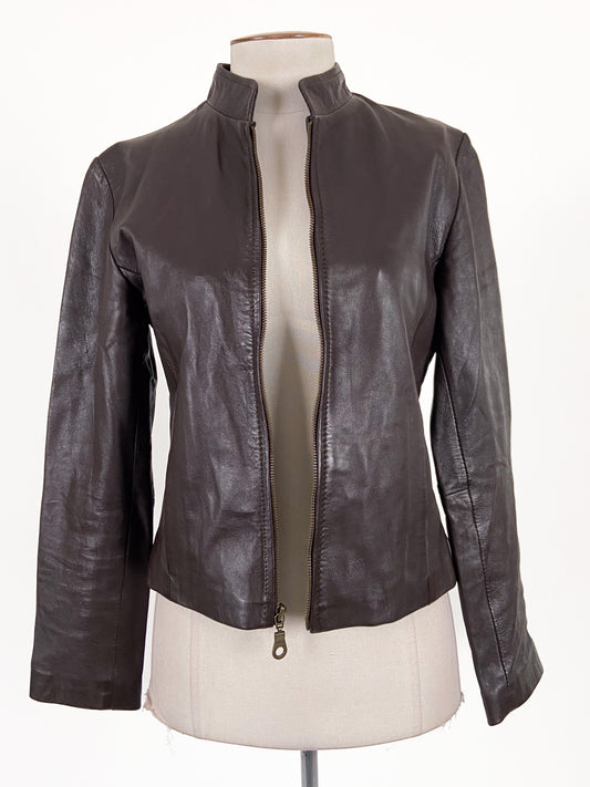 Real Leather | Brown Casual Jacket | Size S