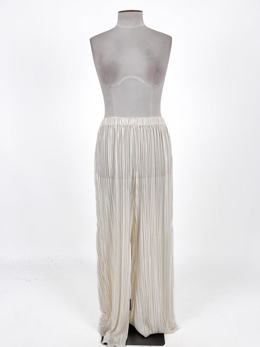 Showpo | White Wide leg Pants | Size 20