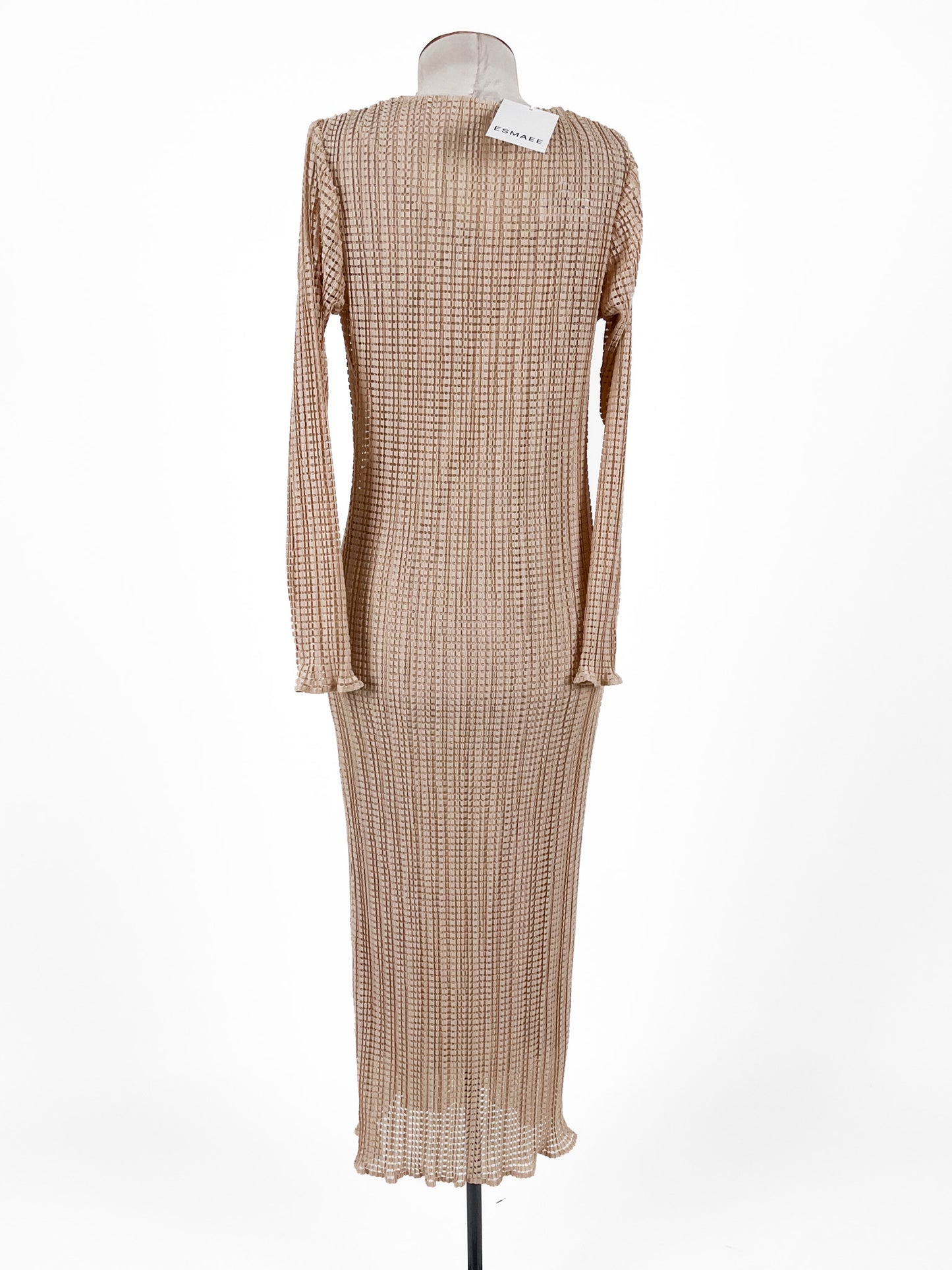 Esmaee | Beige Cocktail Dress | Size XS