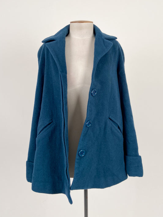 Ruby | Blue Casual Coat | Size 8