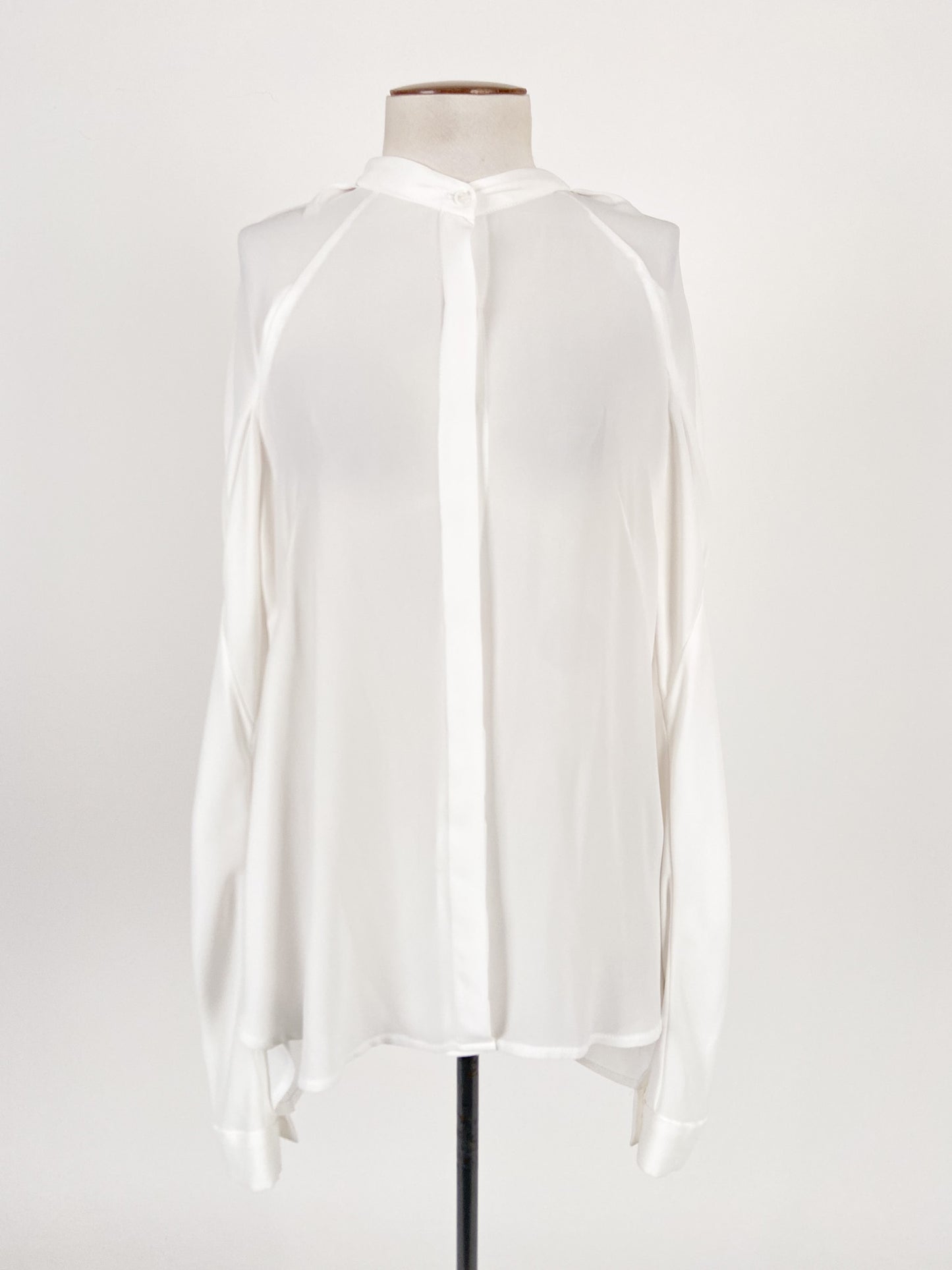 Unknown Brand | White Workwear Top | Size S