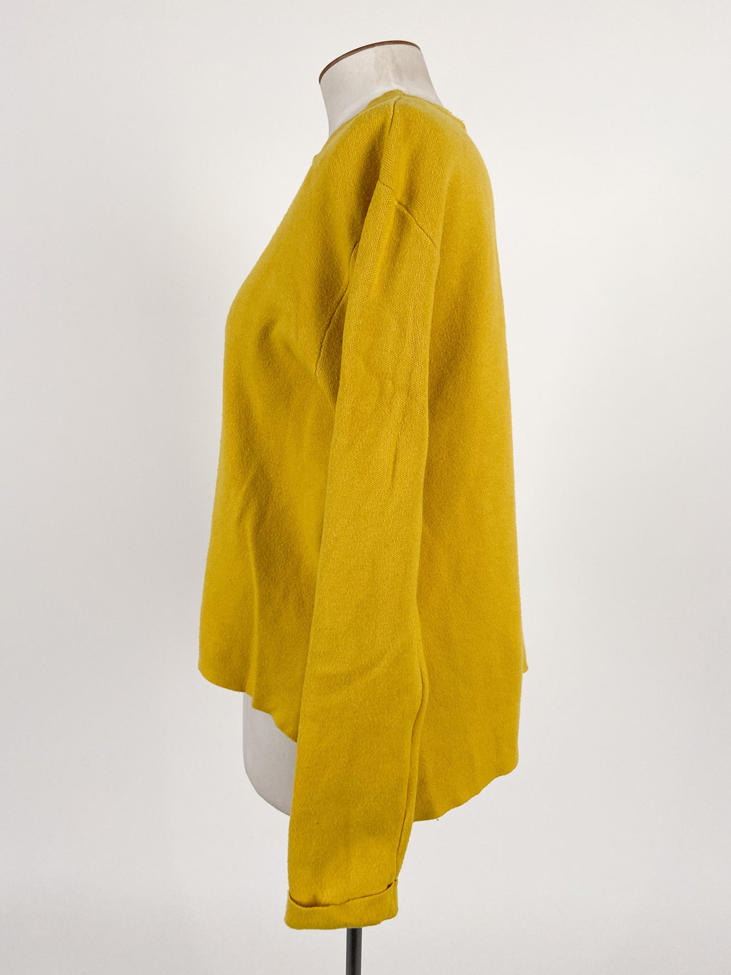 Zara | Yellow Casual Jumper | Size L