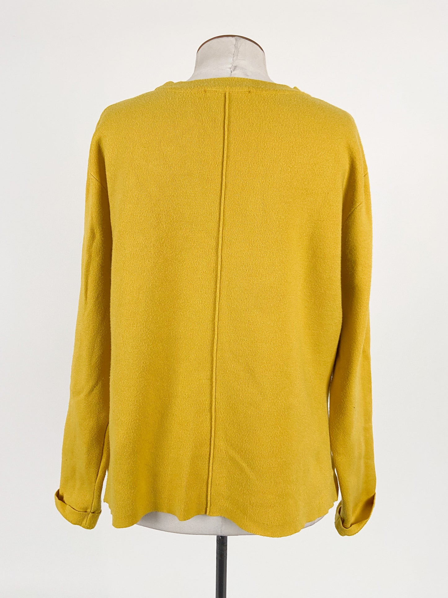 Zara | Yellow Casual Jumper | Size L