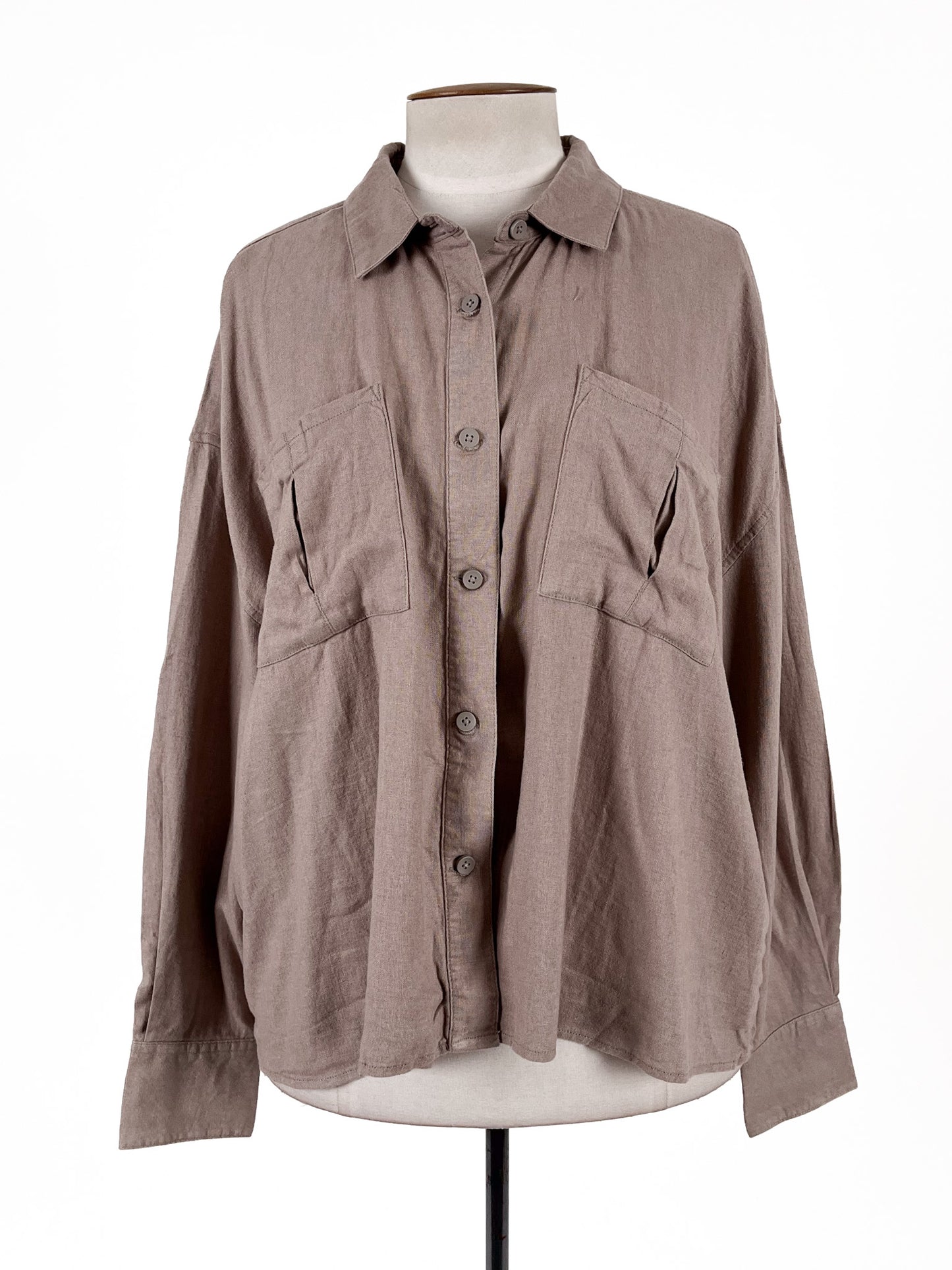 Glassons | Brown Casual/Workwear Top | Size 10