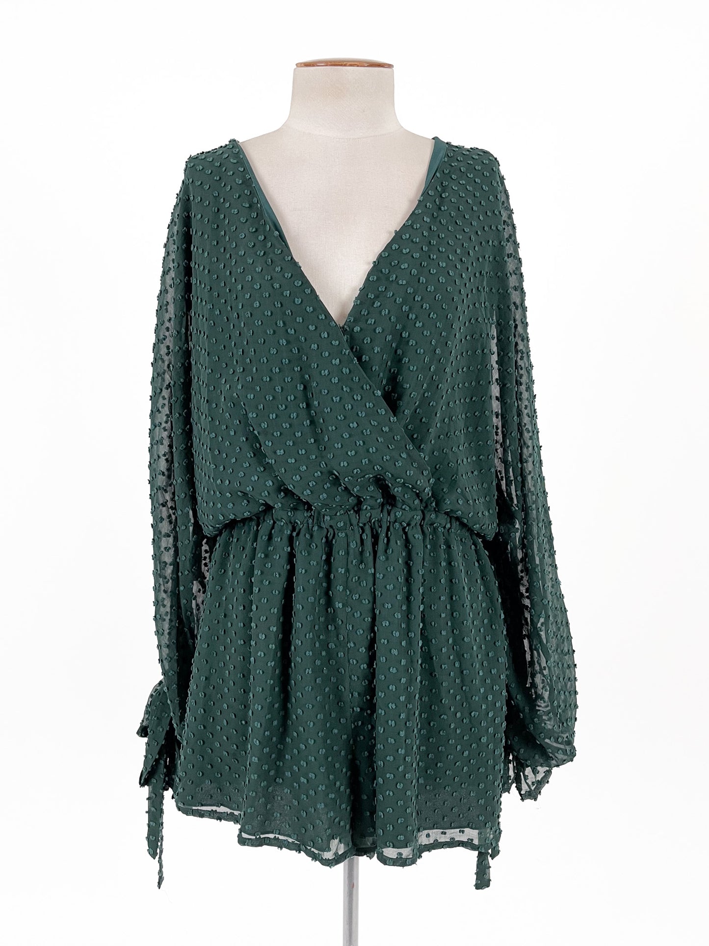 Ruby | Green Playsuit | Size 10