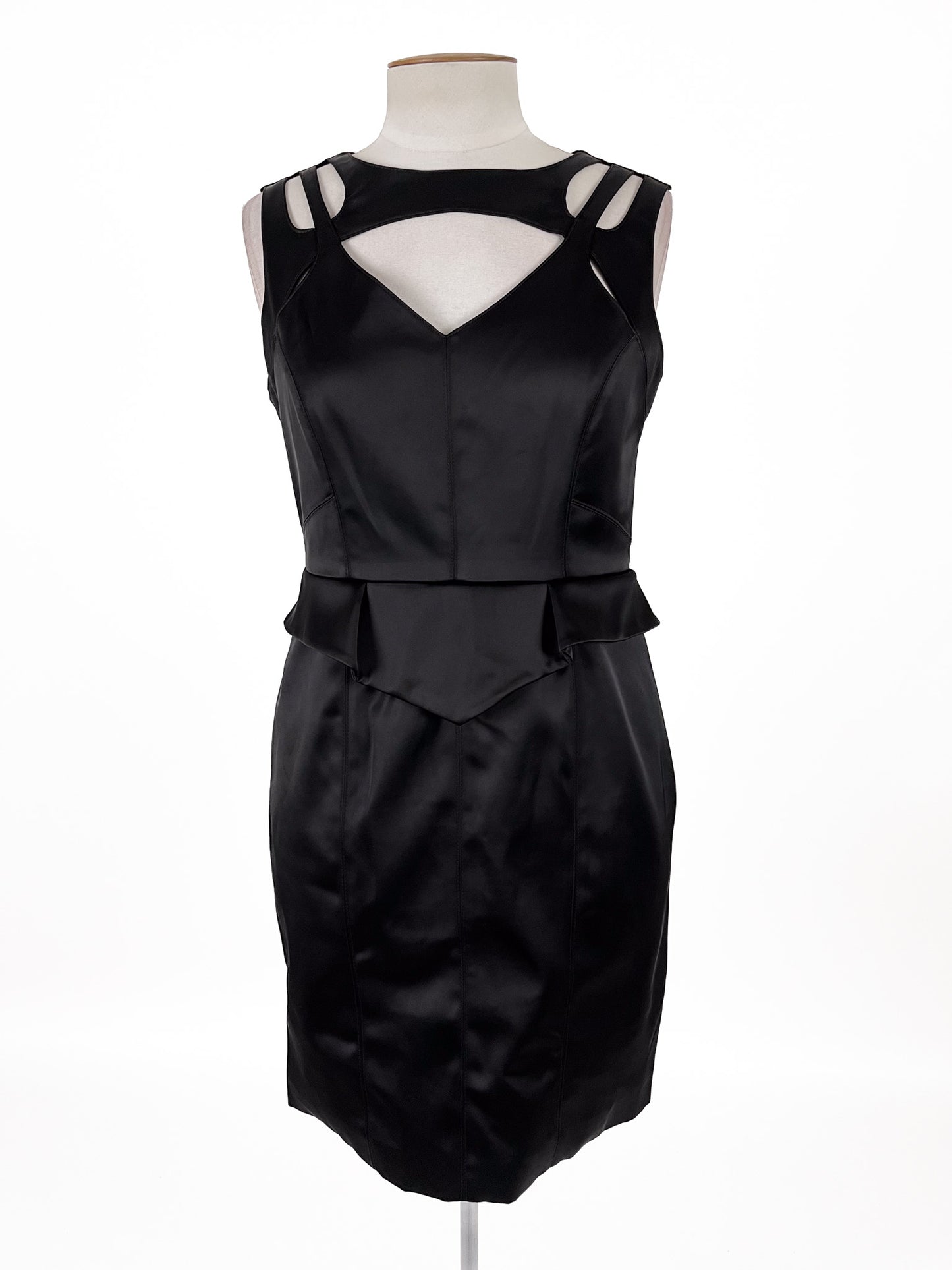 Karen Millen | Black Cocktail Dress | Size 14