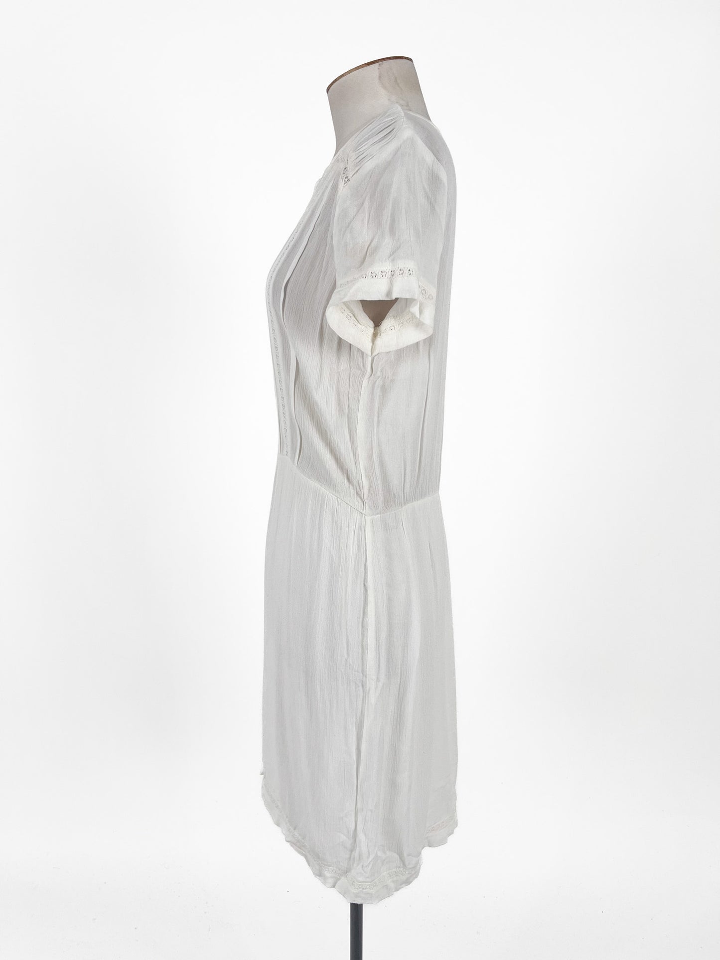 Poetry | White Casual Dress | Size 8