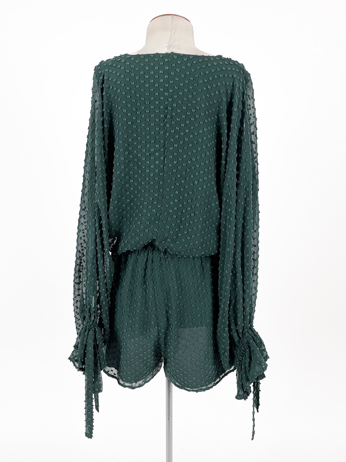 Ruby | Green Playsuit | Size 10