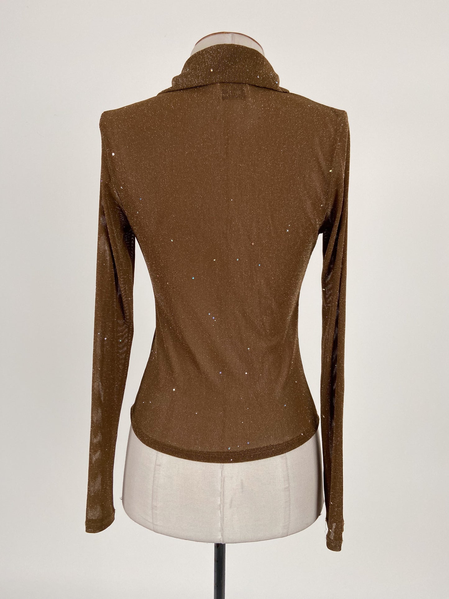 Princess Polly | Brown Cocktail Top | Size 8