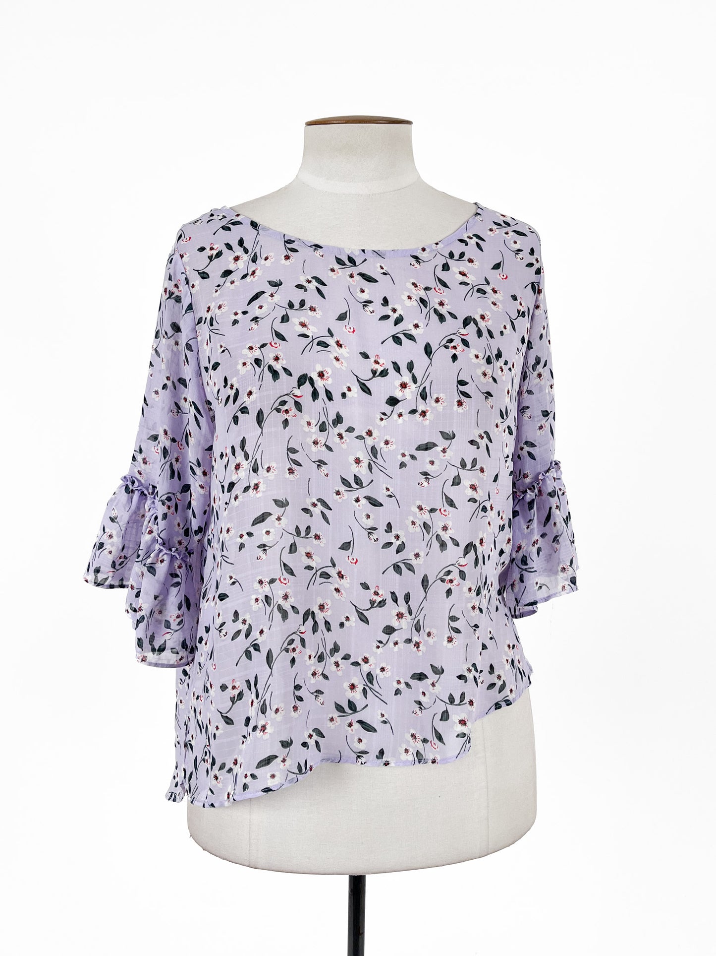 Seeking Lola | Purple Casual Top | Size 10