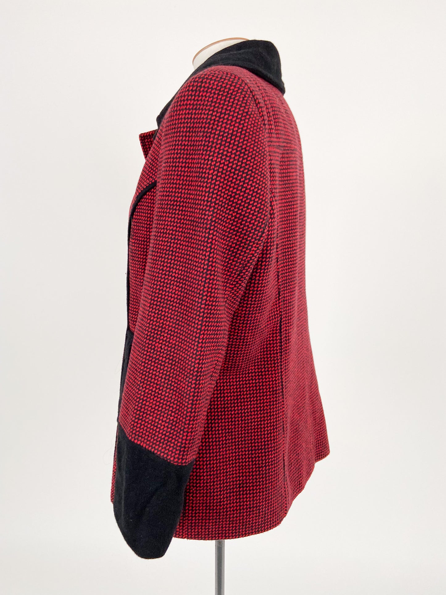 Classique | Red Casual Coat | Size 16