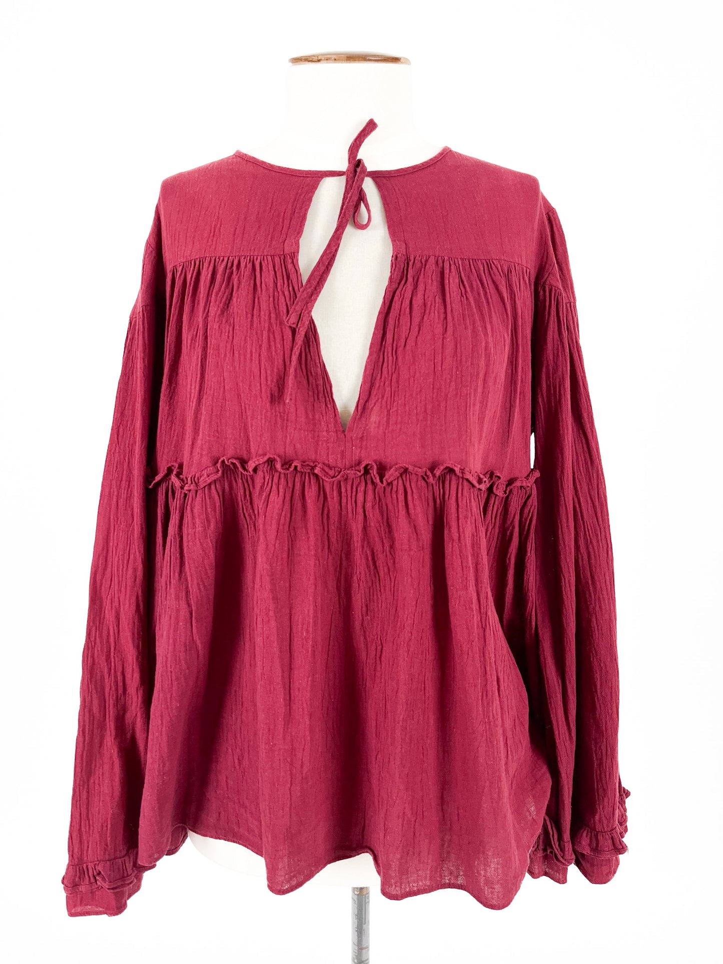 Ruby | Red Casual Top | Size 8