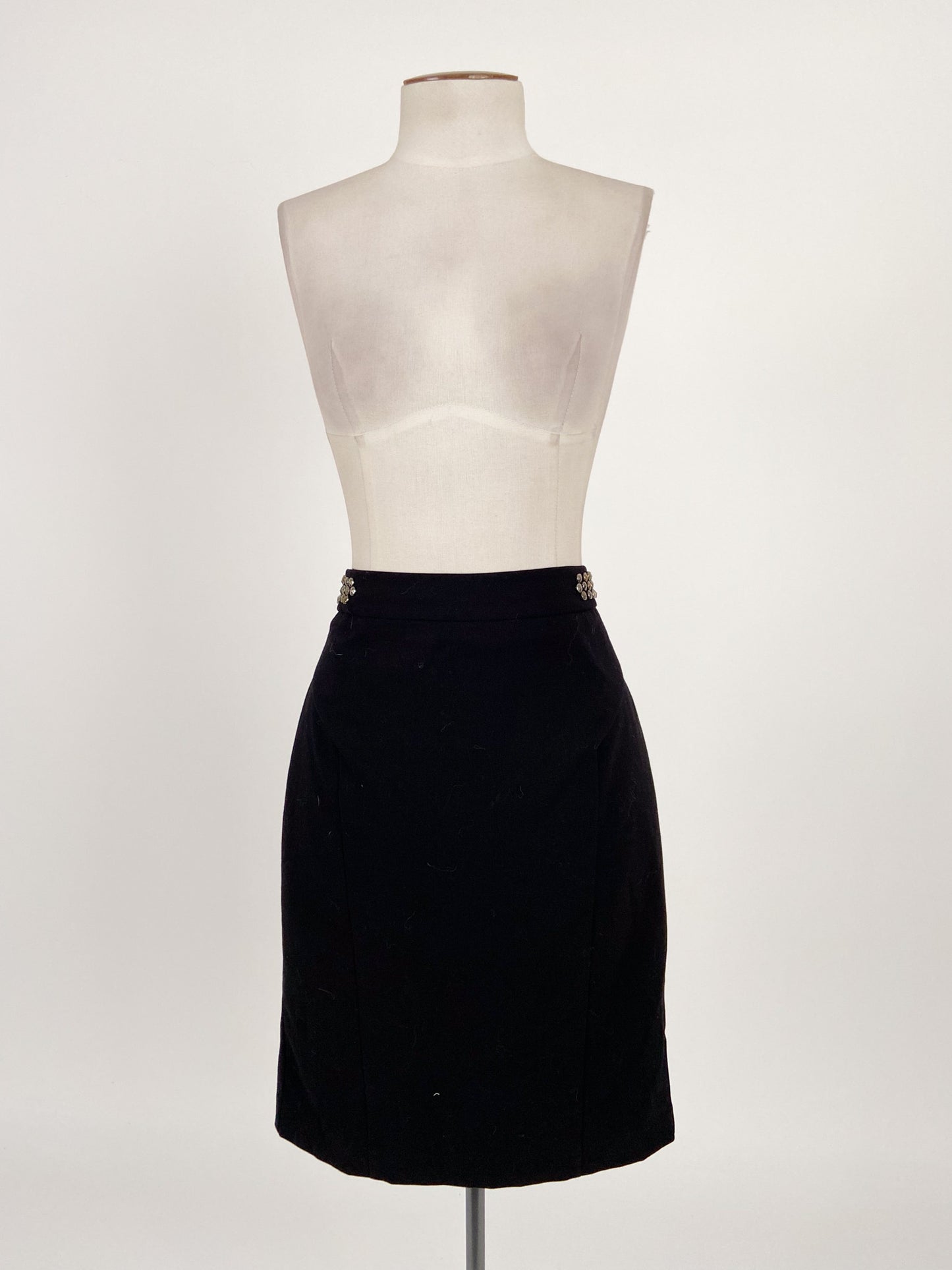 Portmans | Black Cocktail Skirt | Size 8