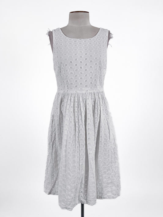 Cath Kidston | White Casual Dress | Size 8