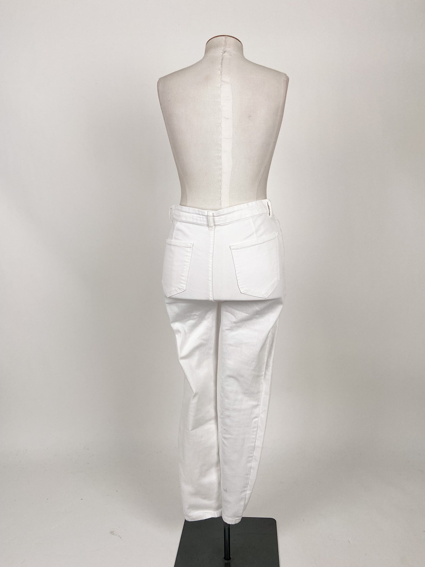 Zara | White Casual Jeans | Size XL