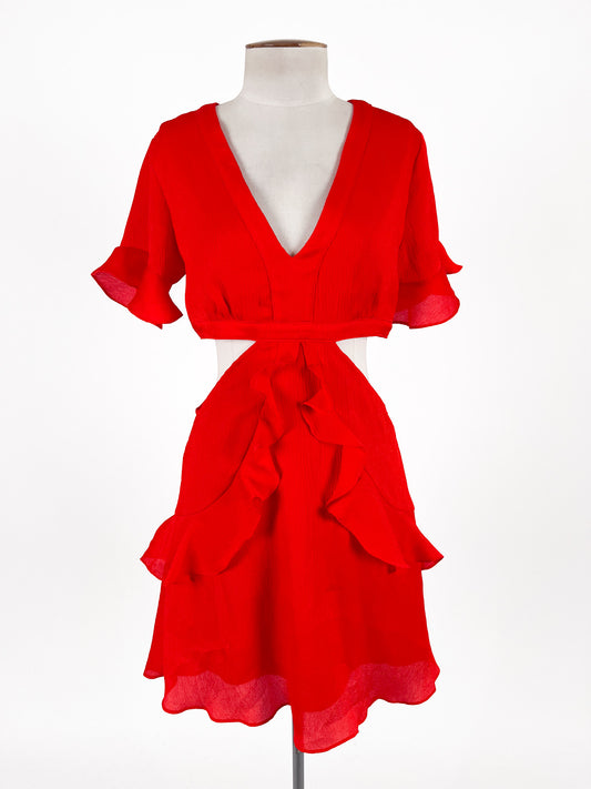 Pia | Red Cocktail Dress | Size XS