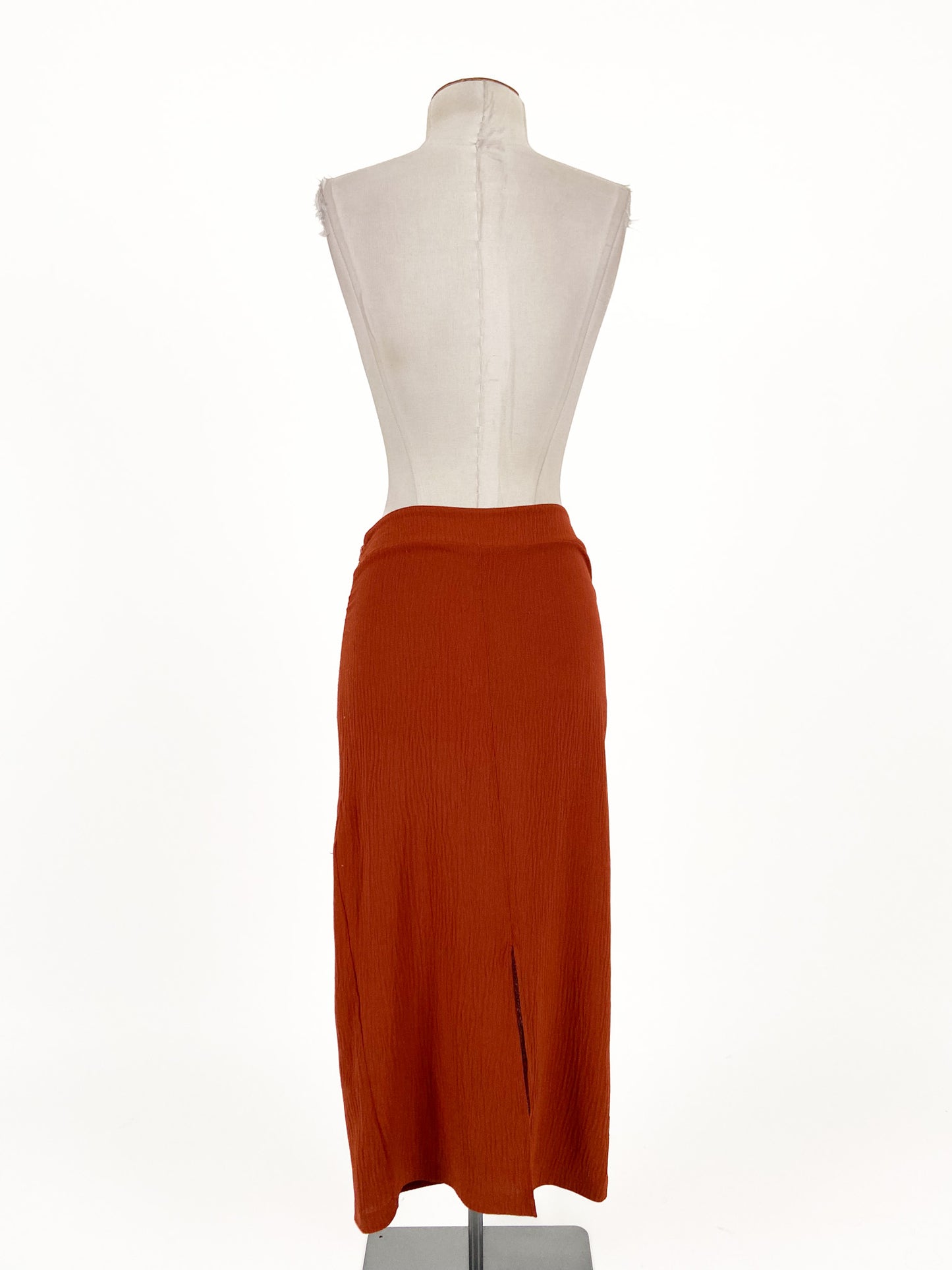 Zara | Orange Casual Skirt | Size S