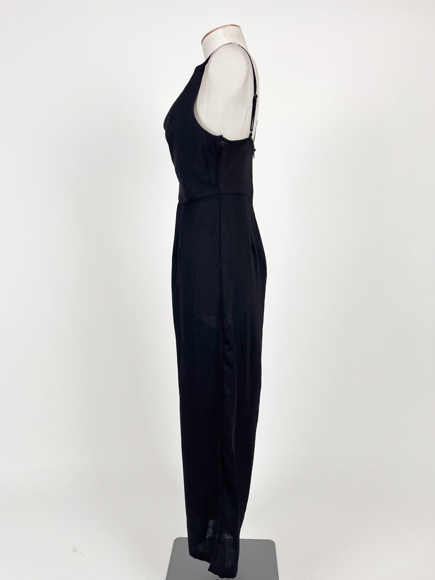 Mirrou | Black Casual Jumpsuit | Size 8