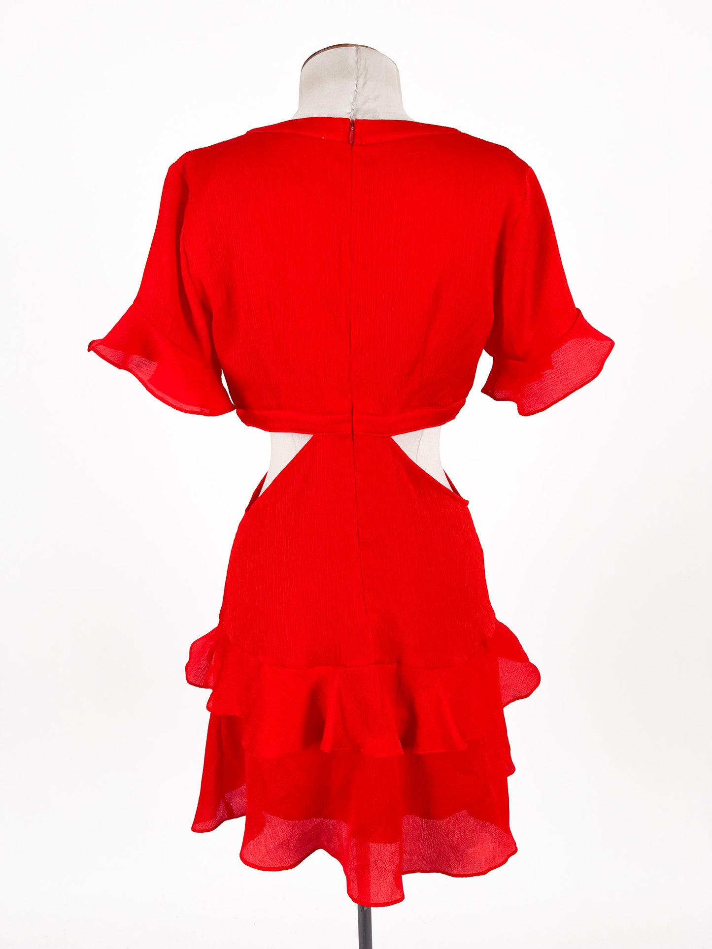 Pia | Red Cocktail Dress | Size XS