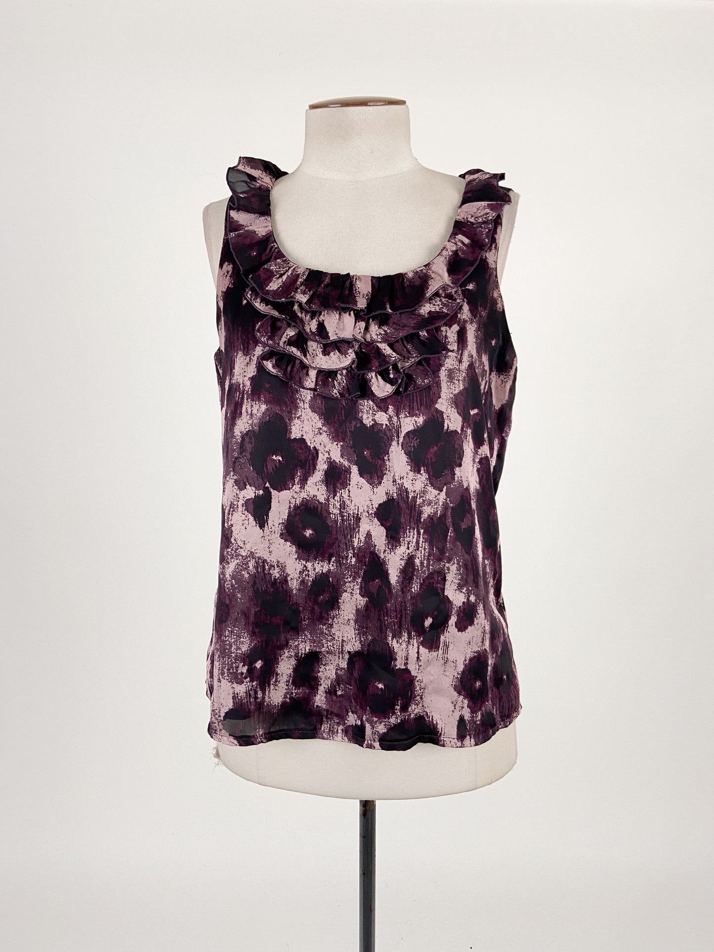 Jacqui.E | Purple Cocktail Top | Size 8