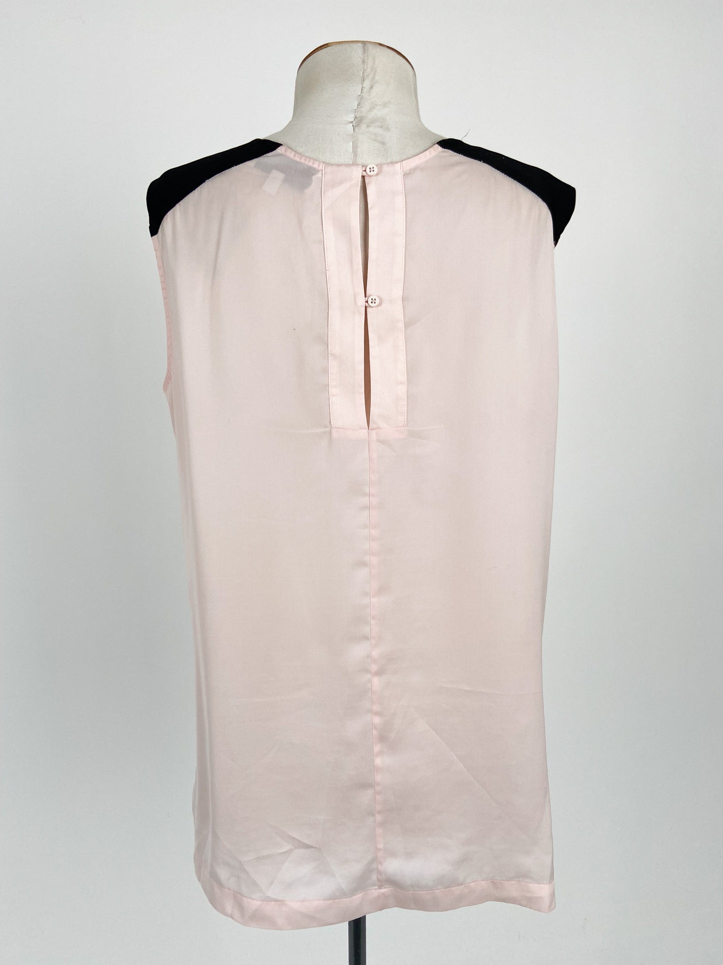 Veronika Maine | Pink Workwear Top | Size 10