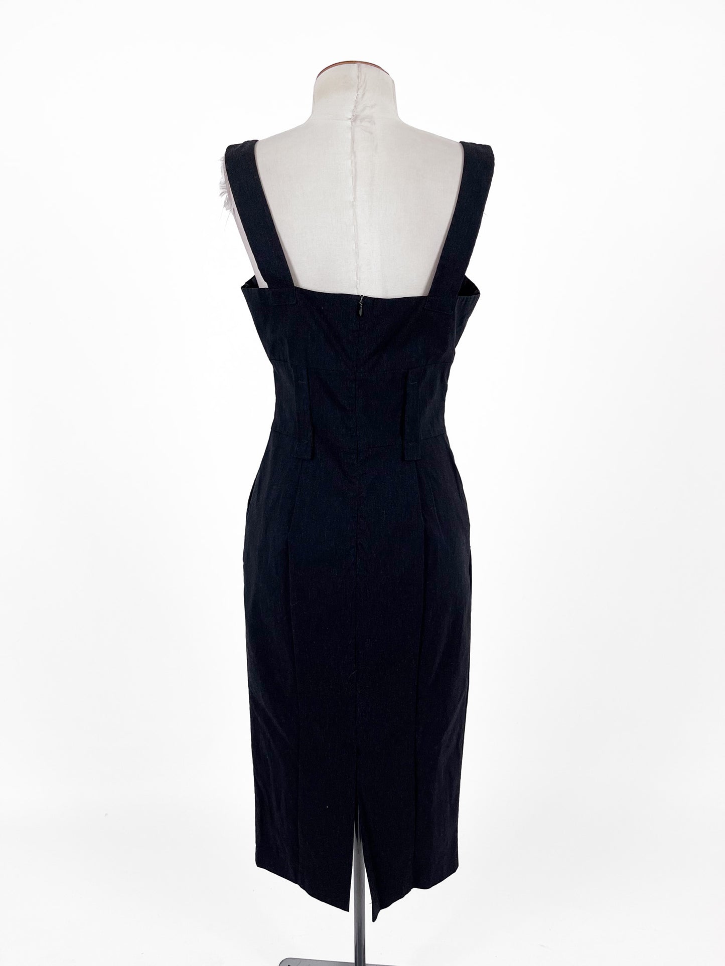 CUE | Black Workwear Dress | Size 10