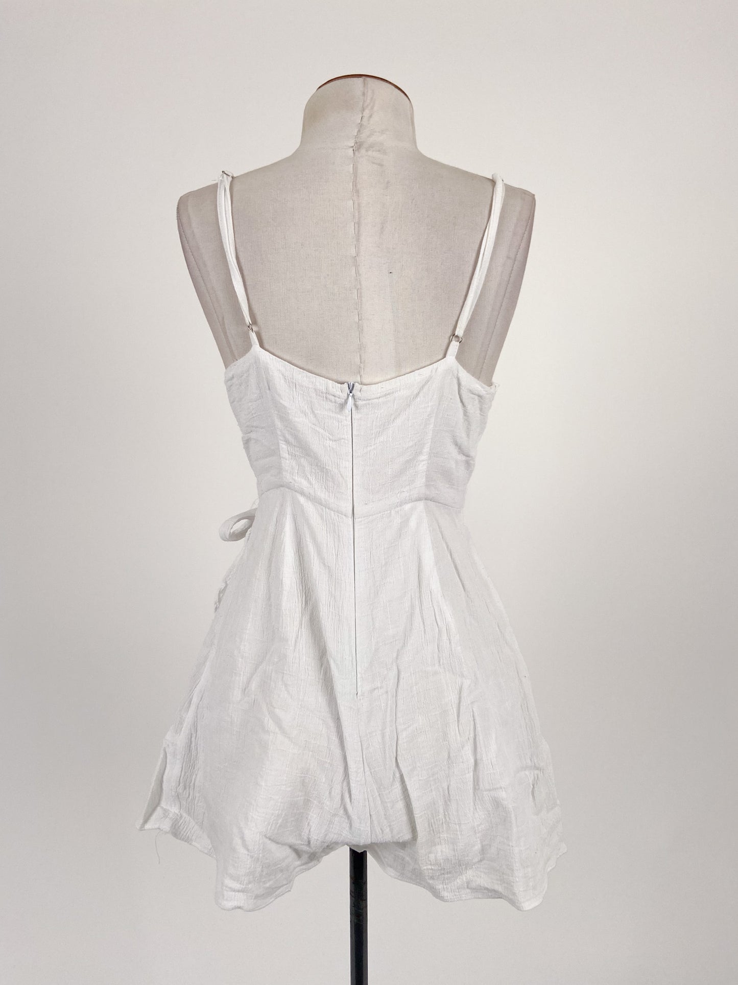 Mooloolah | White Casual Playsuit | Size 10