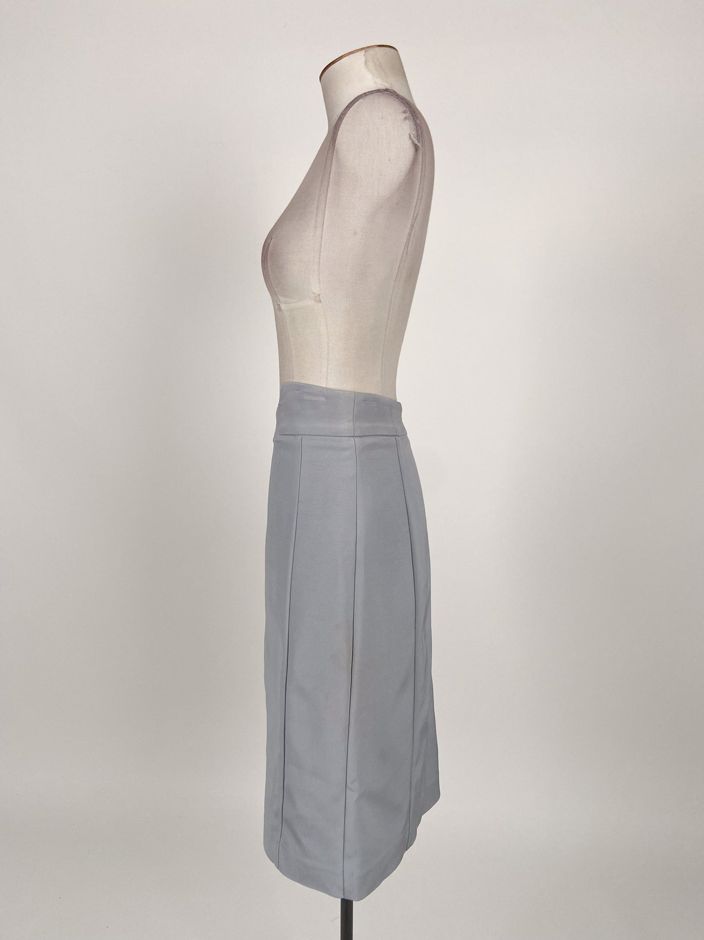 CUE | Grey Workwear Skirt | Size 8