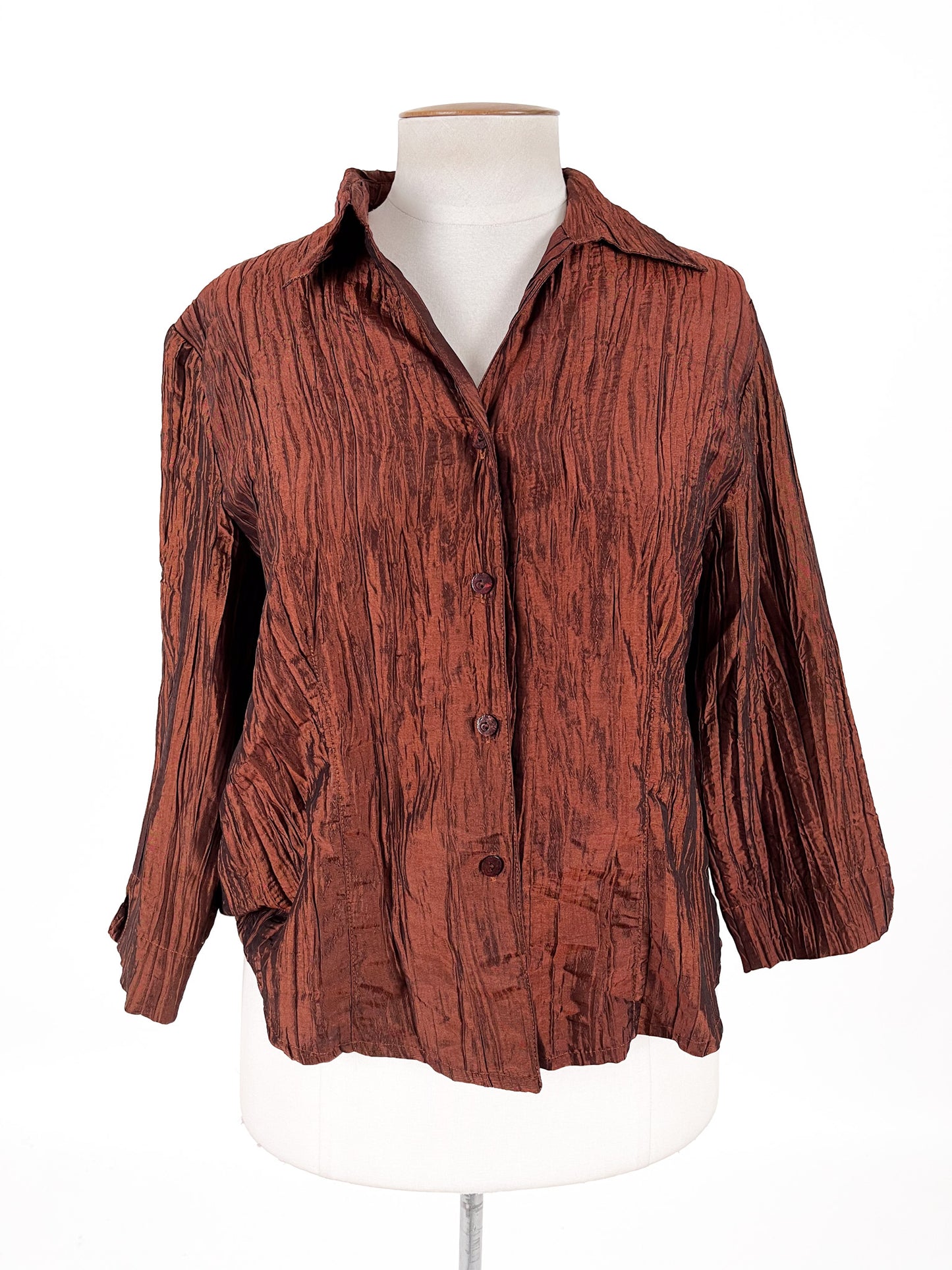 Cachet | Brown Casual/Workwear Top | Size 16