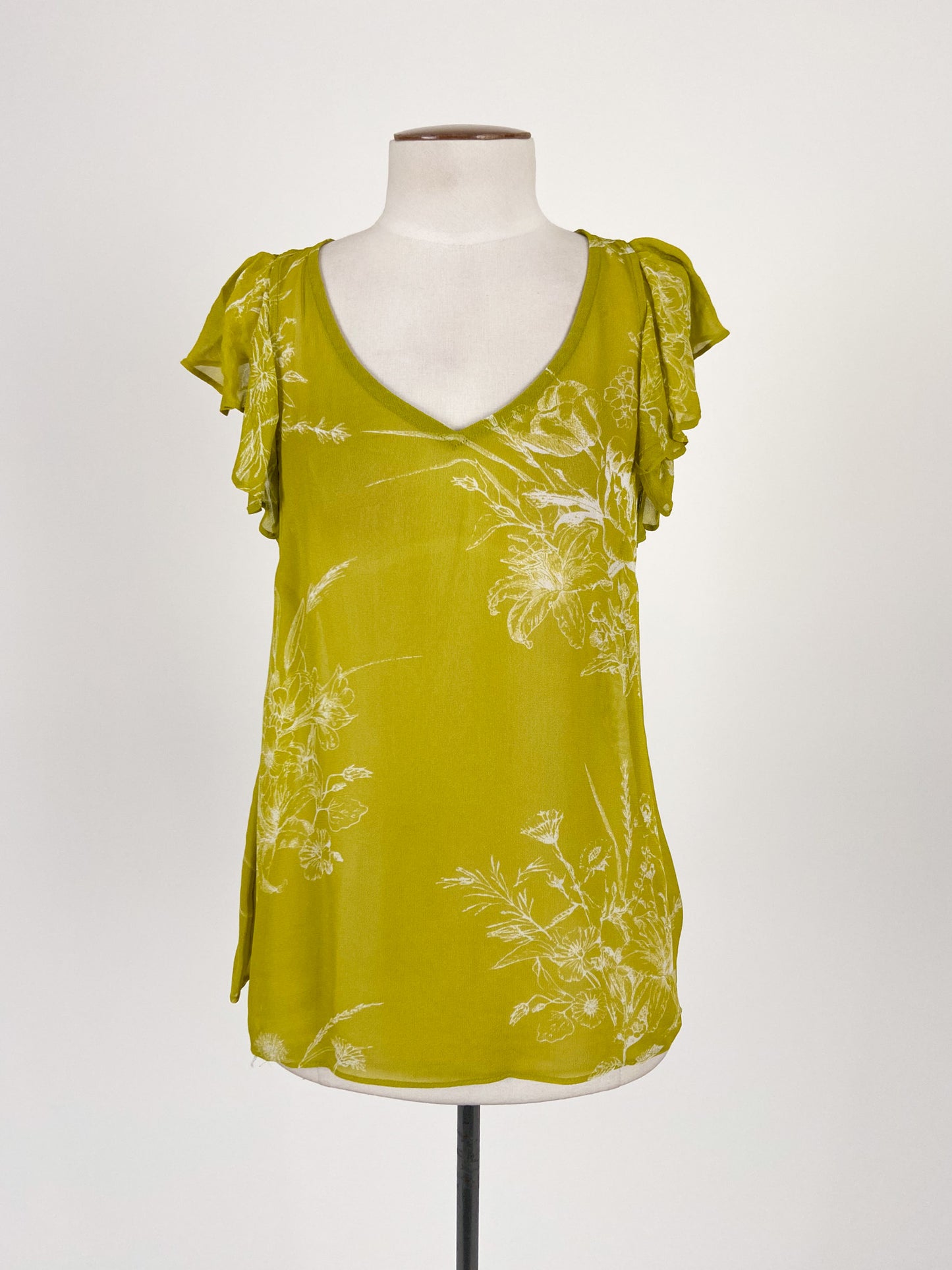 Max | Yellow Casual/Workwear Top | Size 8