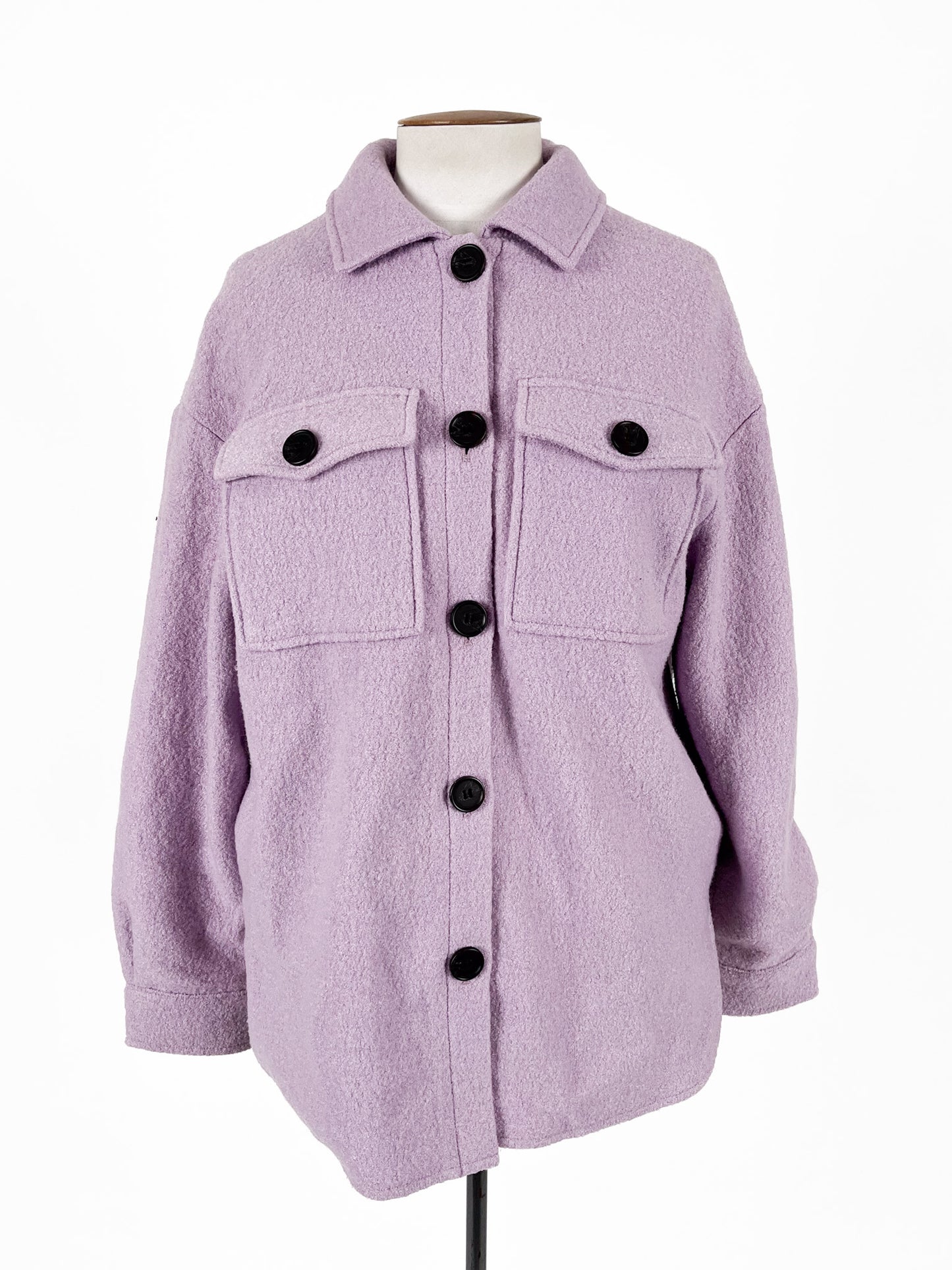 Decjuba | Purple Casual Coat | Size M