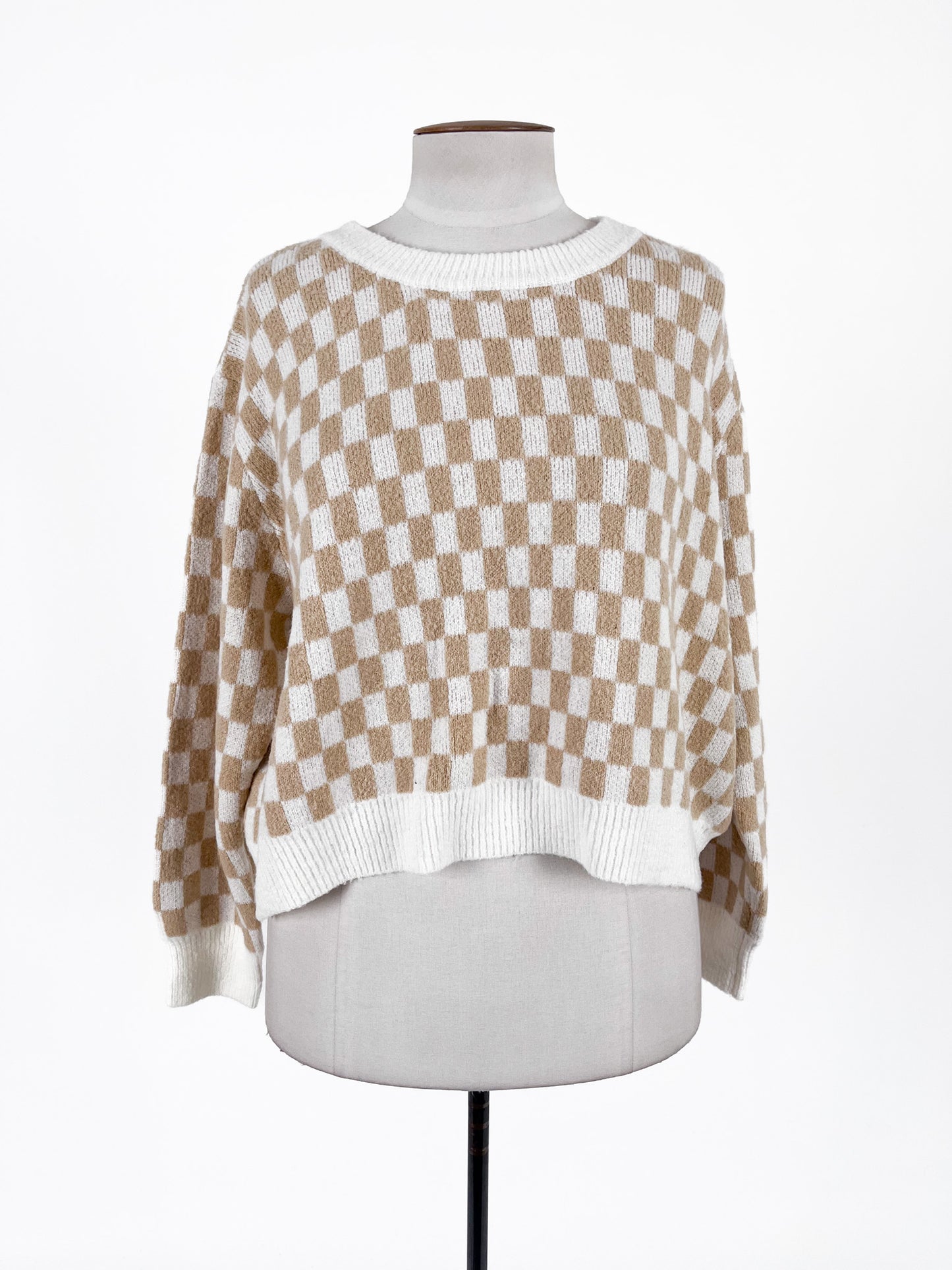 Minx & Moss | Beige Casual Jumper | Size M