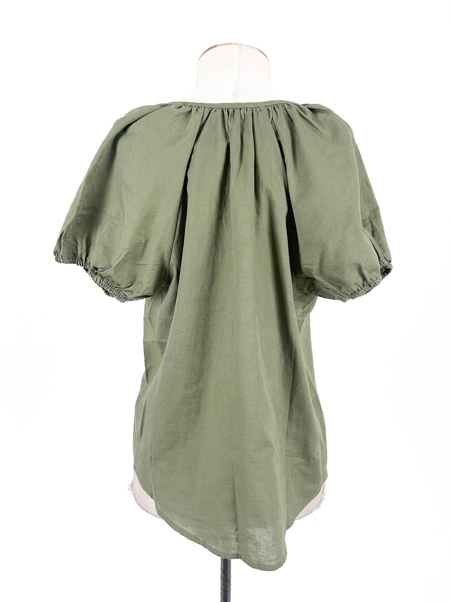 SASS | Green Casual/Workwear Top | Size 8