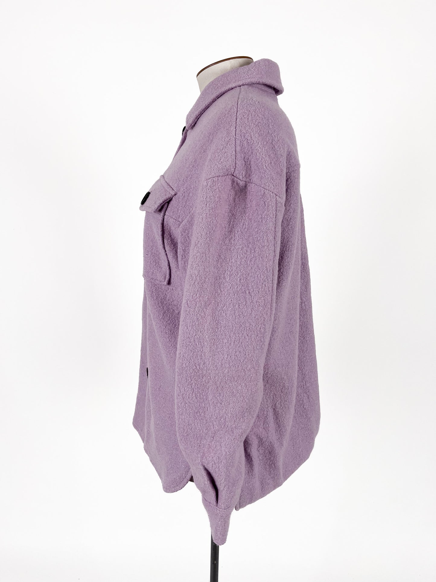 Decjuba | Purple Casual Coat | Size M