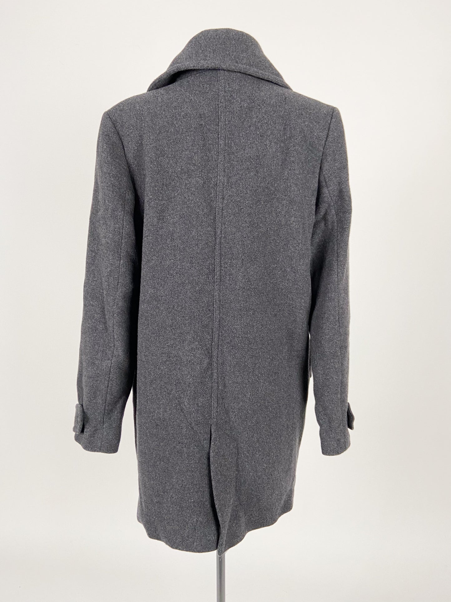 Label of Graded Goods | Grey Casual Coat | Size M