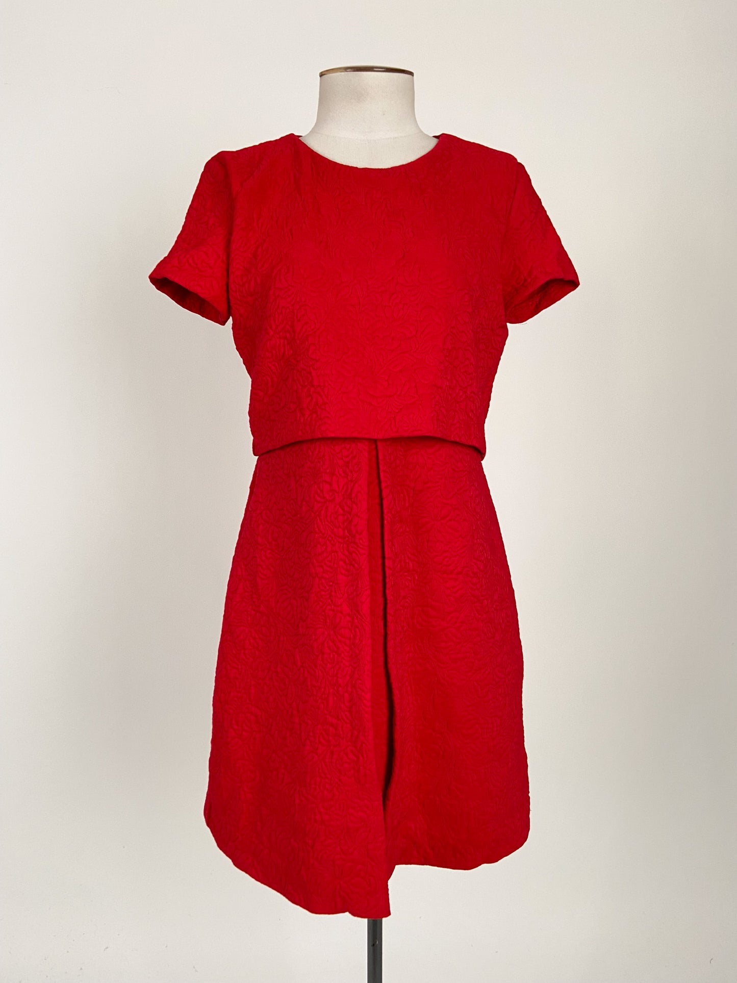 Zara | Red Workwear Dress | Size S