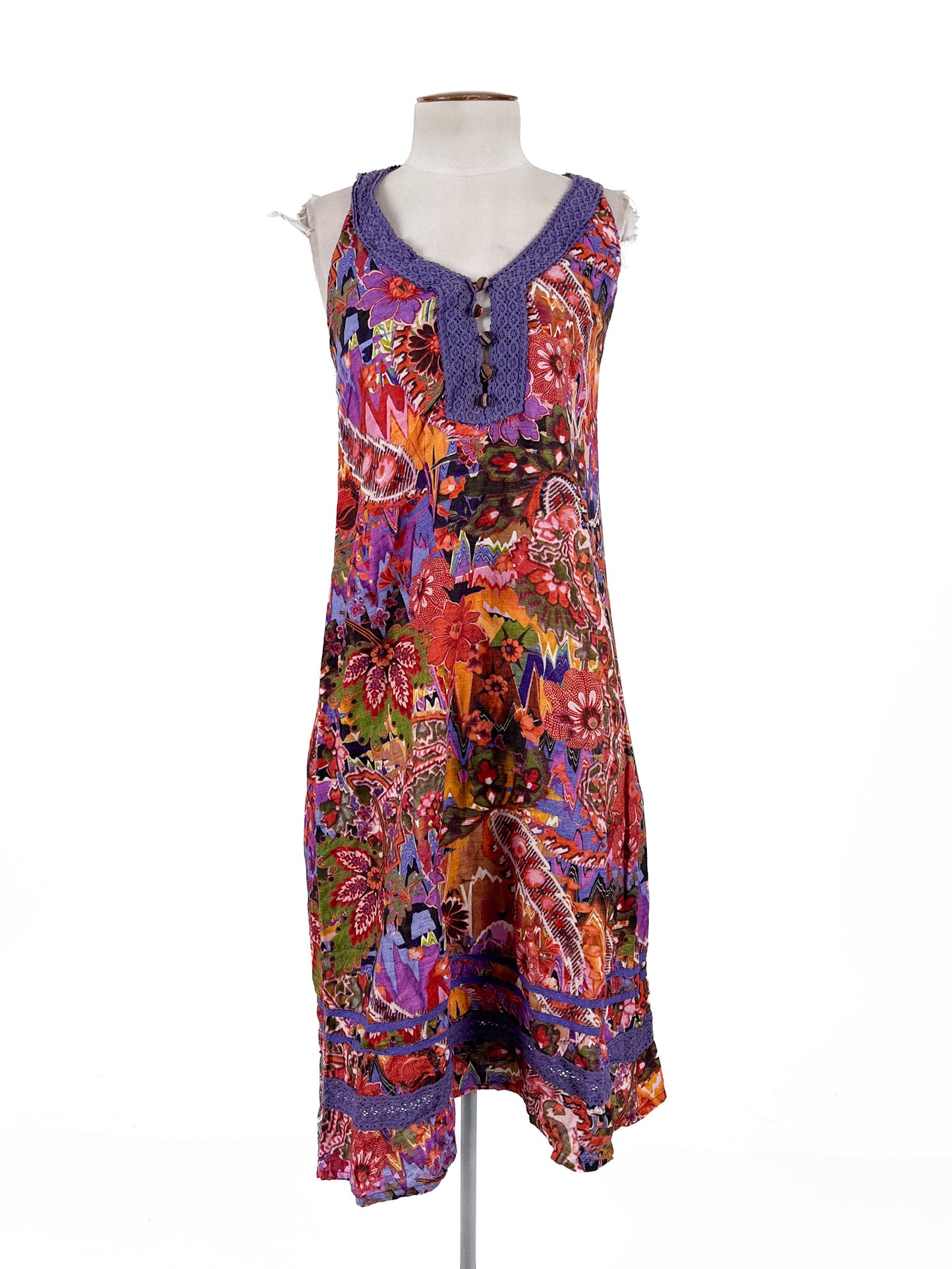 Island Shop | Multicoloured Casual Dress | Size 6