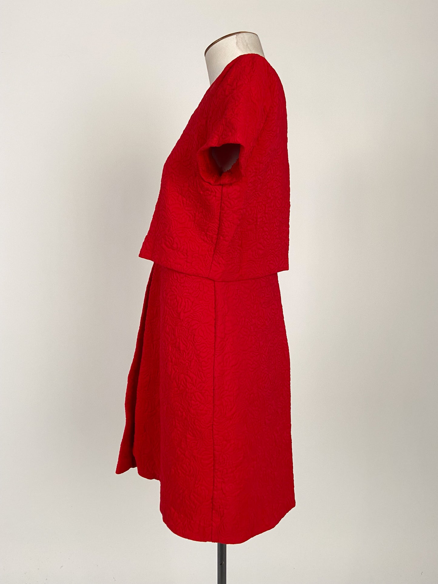 Zara | Red Workwear Dress | Size S