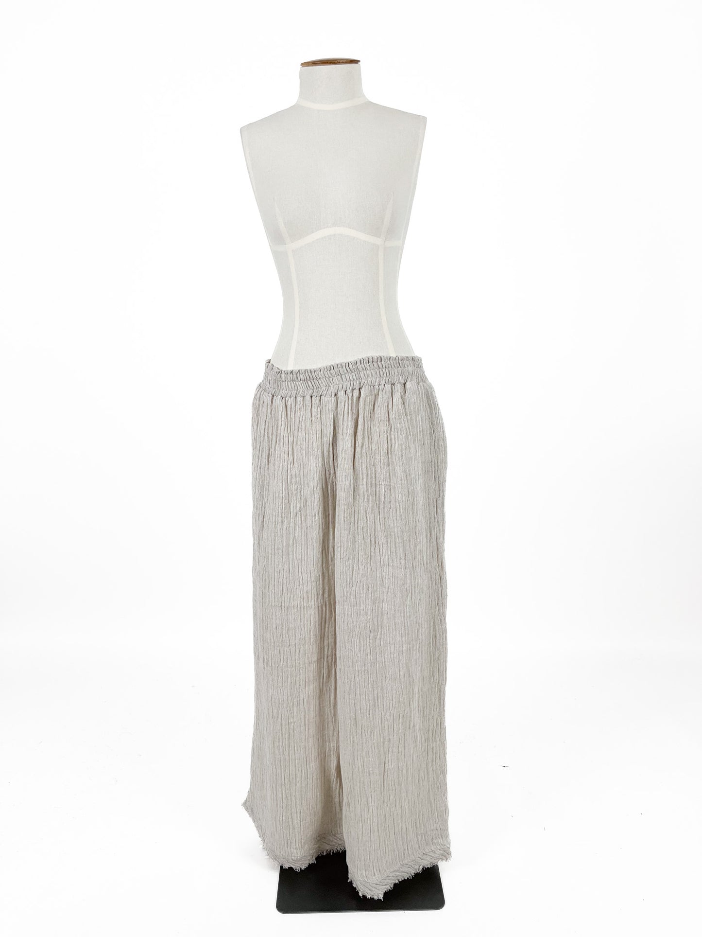 Mocha | Beige Wide leg Pants | Size XS/S