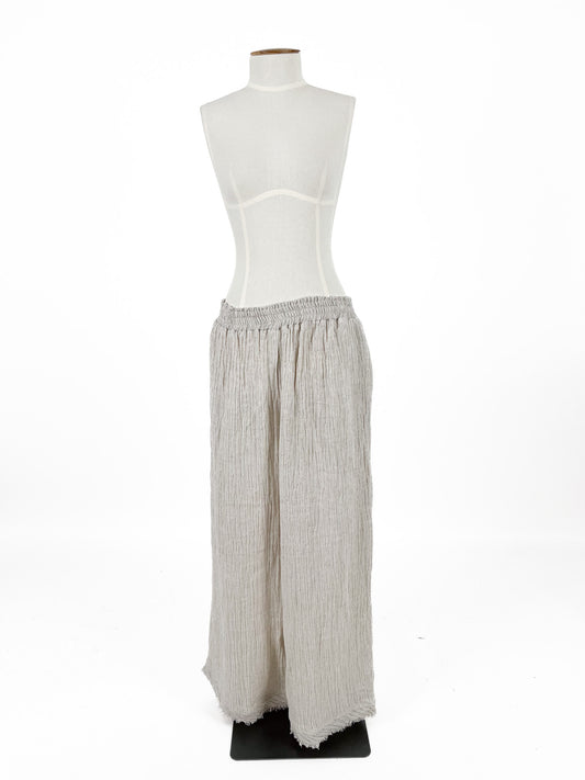 Mocha | Beige Wide leg Pants | Size XS/S